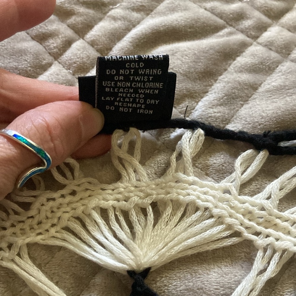Daytrip Buckle Crocheted Kimono - Picture 7 of 7